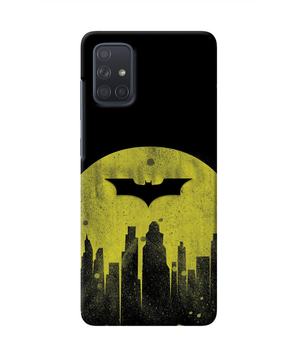 Batman Sunset Samsung A71 Real 4D Back Cover
