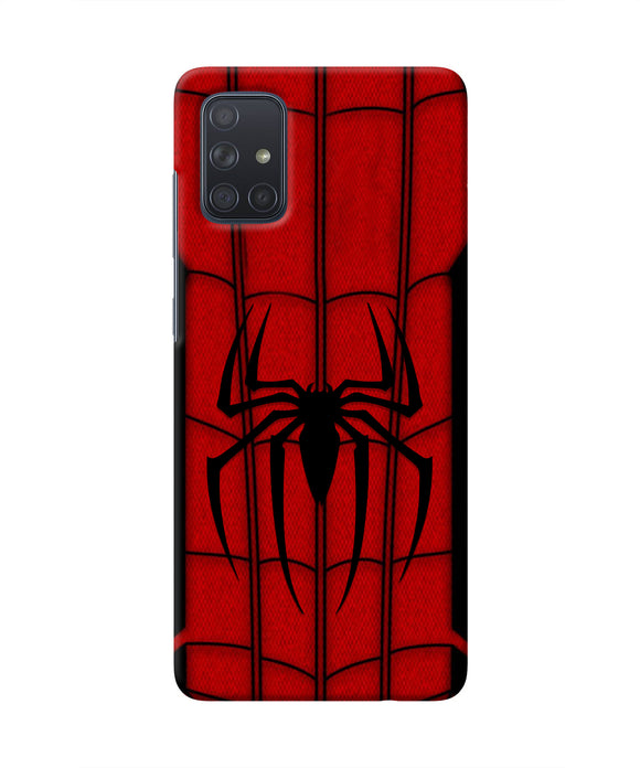 Spiderman Costume Samsung A71 Real 4D Back Cover