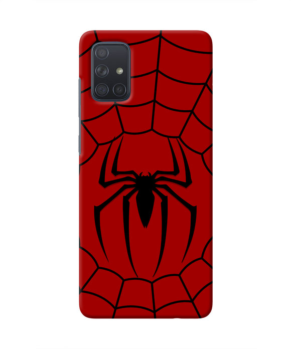 Spiderman Web Samsung A71 Real 4D Back Cover
