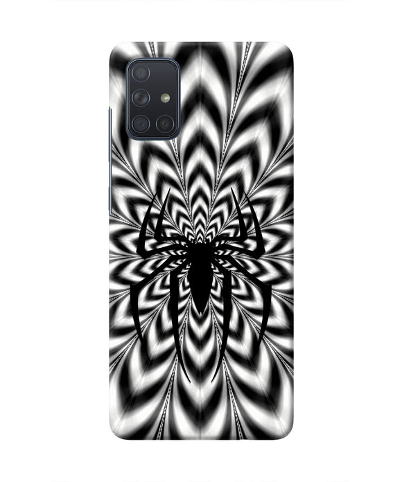 Spiderman Illusion Samsung A71 Real 4D Back Cover