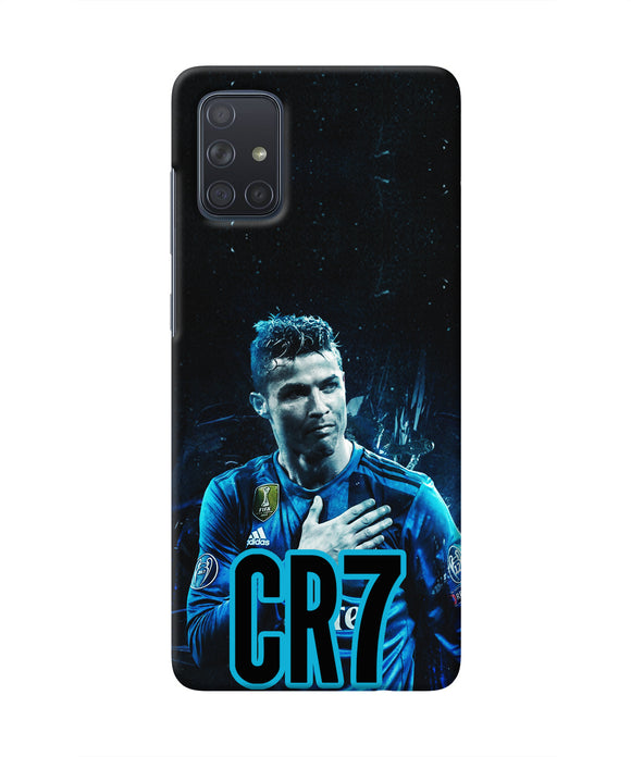 Christiano Ronaldo Samsung A71 Real 4D Back Cover