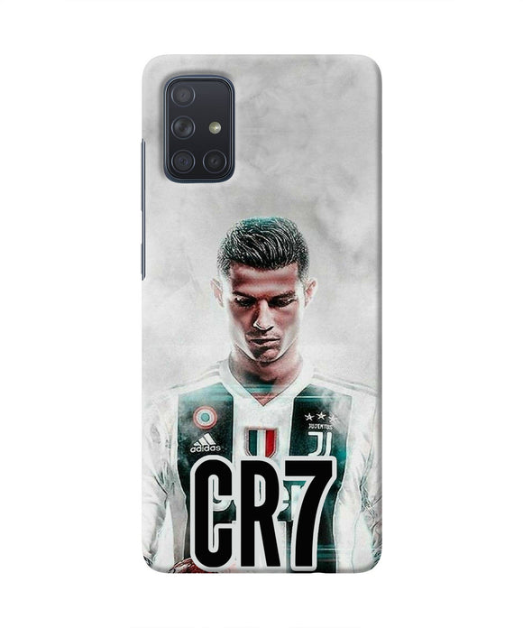 Christiano Football Samsung A71 Real 4D Back Cover