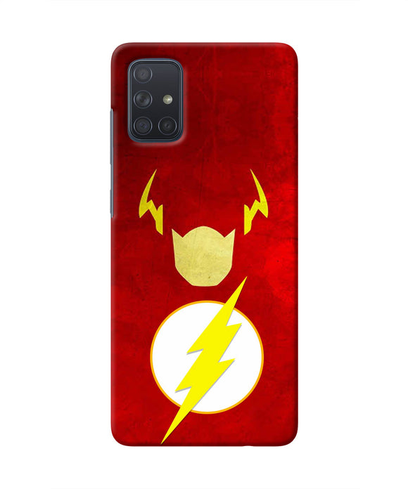 Flash Character Samsung A71 Real 4D Back Cover