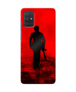 Rocky Bhai with Gun Samsung A71 Real 4D Back Cover