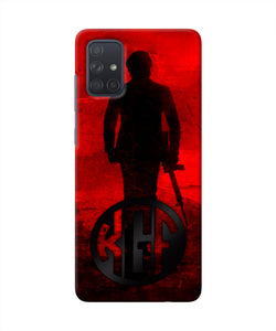 Rocky Bhai K G F Chapter 2 Logo Samsung A71 Real 4D Back Cover