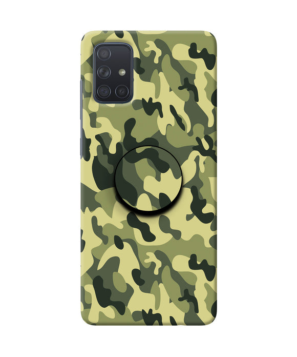 Camouflage Samsung A71 Pop Case
