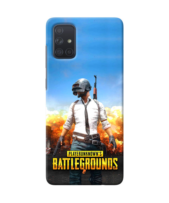 Pubg Poster Samsung A71 Back Cover
