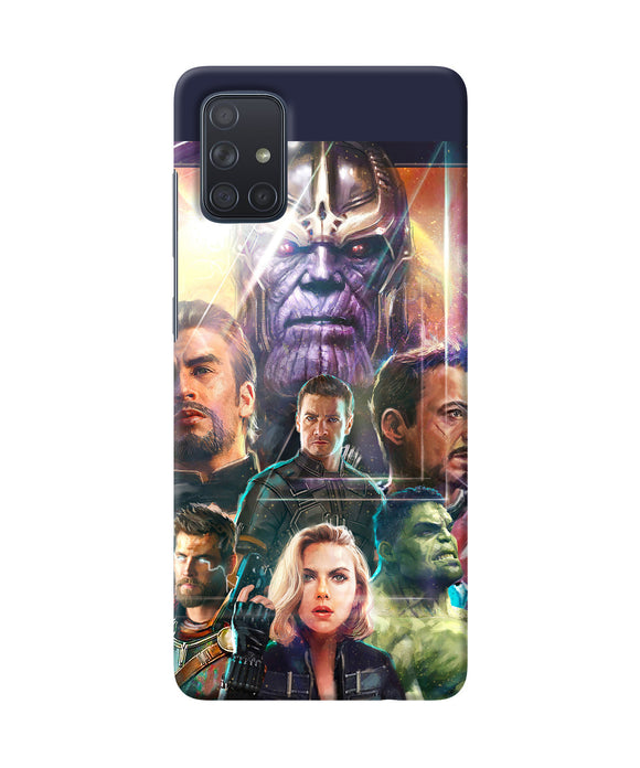 Avengers Poster Samsung A71 Back Cover