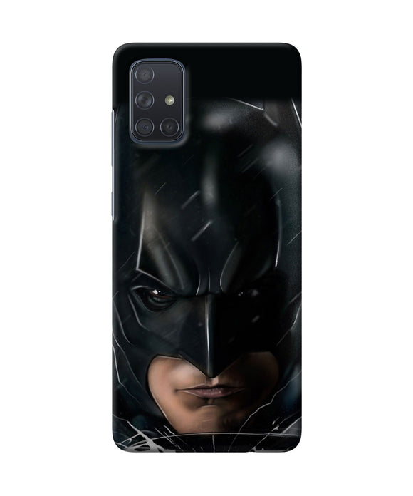 Batman Black Mask Samsung A71 Back Cover