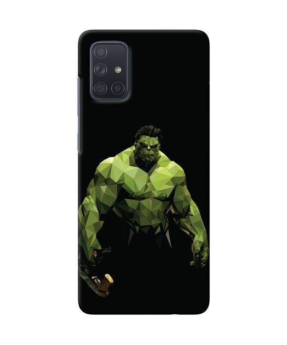Abstract Hulk Buster Samsung A71 Back Cover