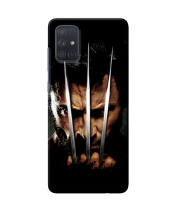 Wolverine Poster Samsung A71 Back Cover