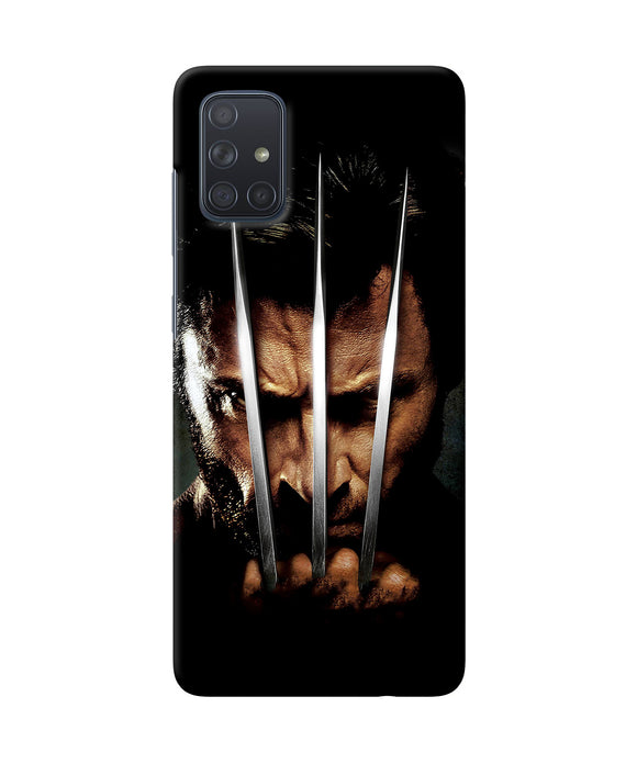 Wolverine Poster Samsung A71 Back Cover