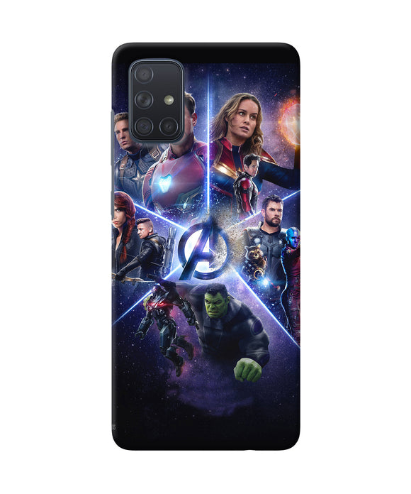 Avengers Super Hero Poster Samsung A71 Back Cover