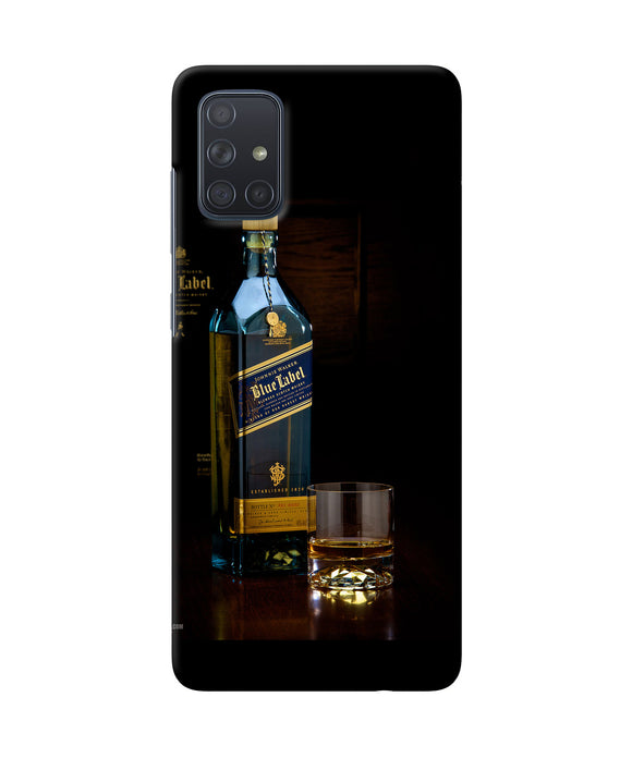 Blue Lable Scotch Samsung A71 Back Cover