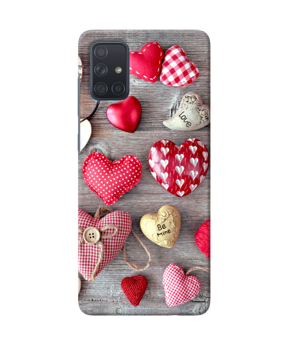 Heart Gifts Samsung A71 Back Cover
