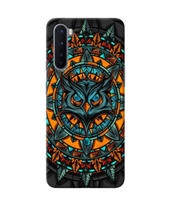 Angry Owl Art Oneplus Nord Back Cover