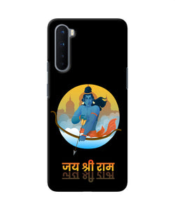 Black Jay Shree Ram Oneplus Nord Back Cover