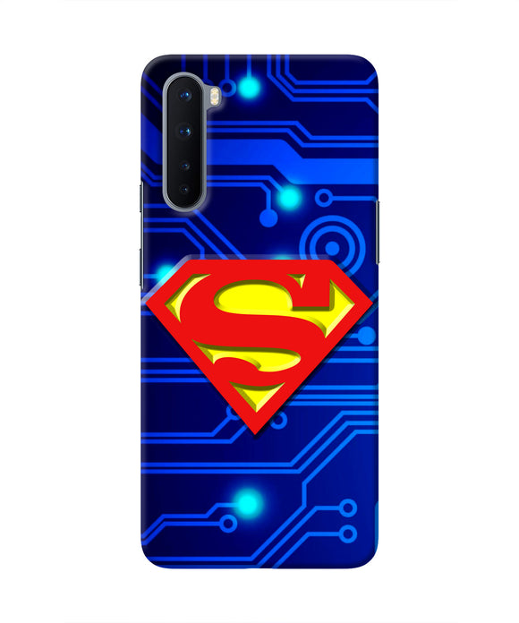 Superman Abstract Oneplus Nord Real 4D Back Cover