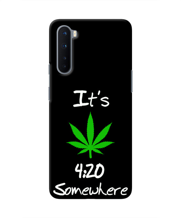 Weed Quote Oneplus Nord Real 4D Back Cover