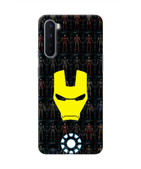 Iron Man Suit Oneplus Nord Real 4D Back Cover