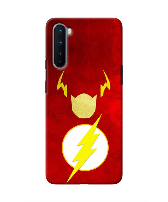 Flash Character Oneplus Nord Real 4D Back Cover