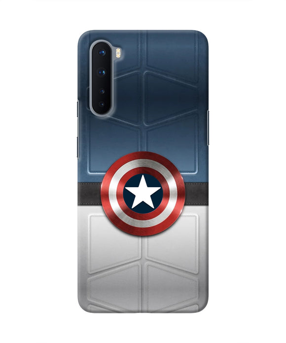 Captain America Suit Oneplus Nord Real 4D Back Cover