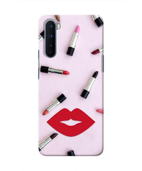 Lips Lipstick Shades Oneplus Nord Real 4D Back Cover