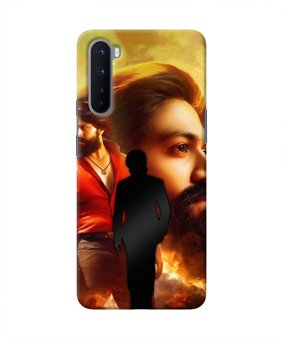 Rocky Bhai Walk Oneplus Nord Real 4D Back Cover