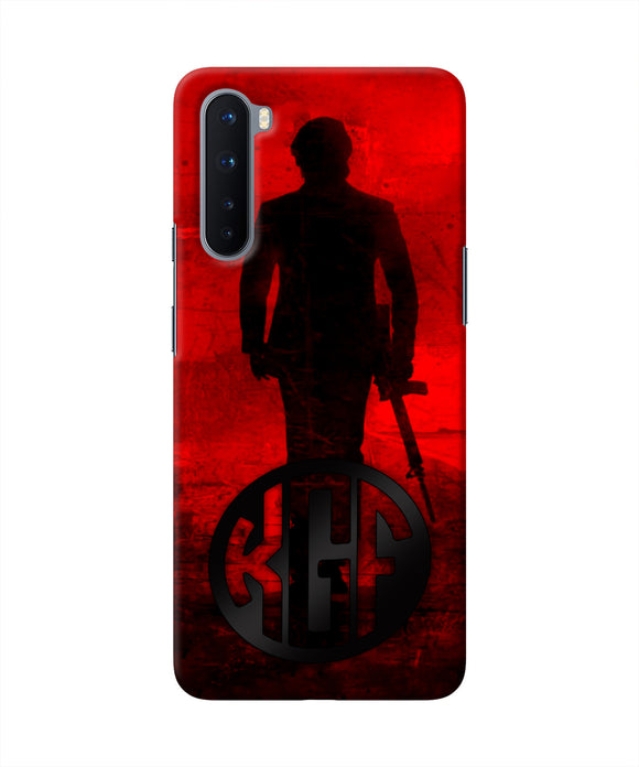 Rocky Bhai K G F Chapter 2 Logo Oneplus Nord Real 4D Back Cover