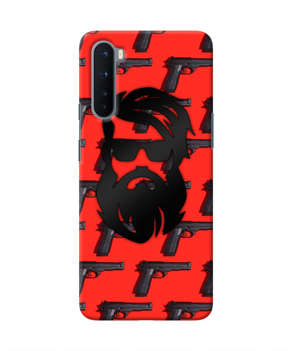 Rocky Bhai Beard Look Oneplus Nord Real 4D Back Cover
