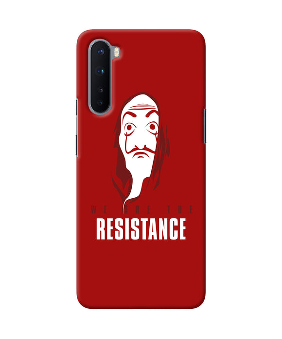 Money Heist Resistance Quote Oneplus Nord Back Cover