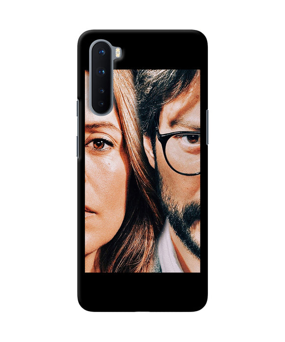 Money Heist Professor With Rachel Oneplus Nord Back Cover