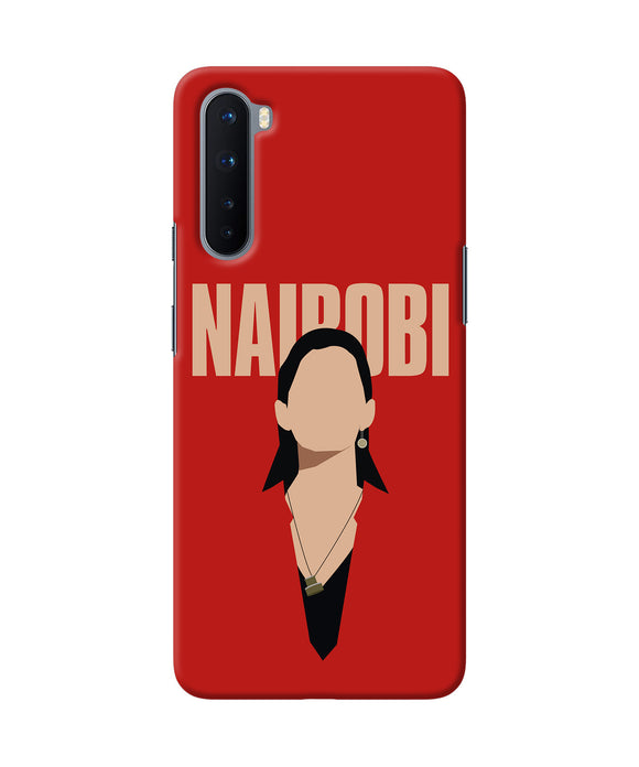 Nairobi Paint Money Heist Oneplus Nord Back Cover