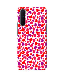 Heart Print Oneplus Nord Back Cover