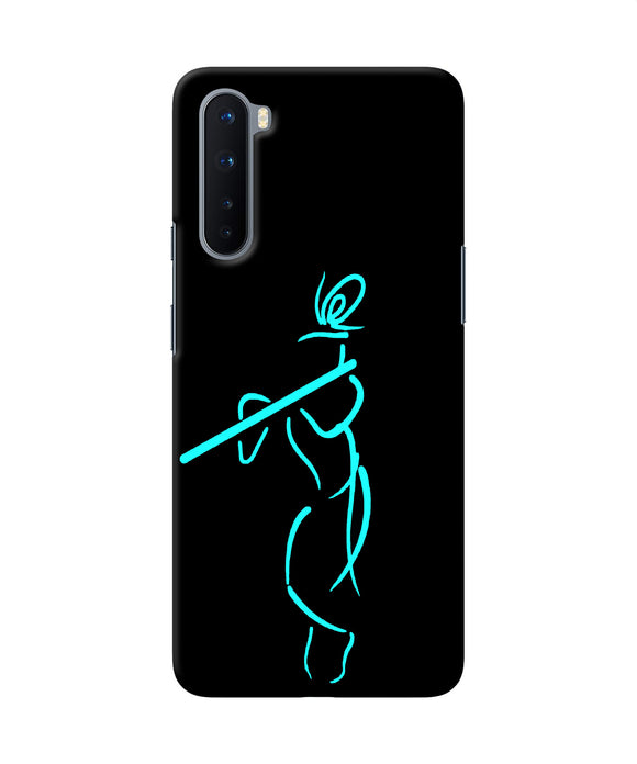 Lord Krishna Sketch Oneplus Nord Back Cover