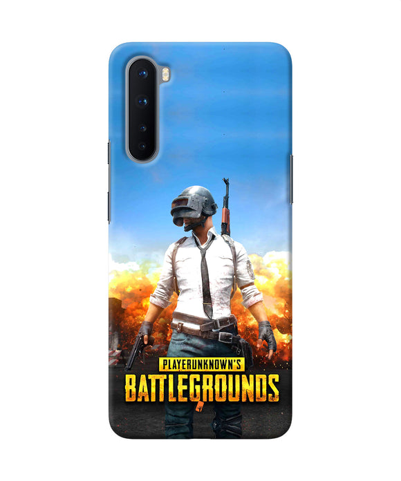 Pubg Poster Oneplus Nord Back Cover