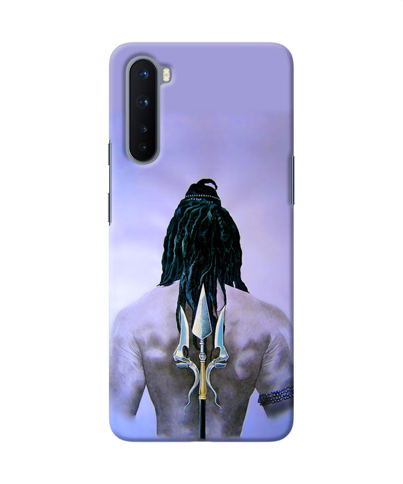 Lord Shiva Back Oneplus Nord Back Cover