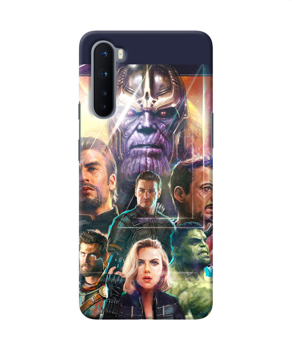 Avengers Poster Oneplus Nord Back Cover