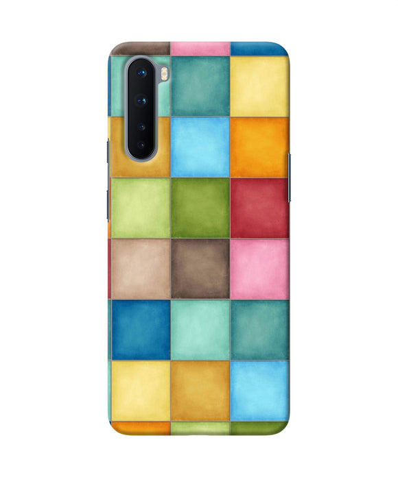 Abstract Colorful Squares Oneplus Nord Back Cover