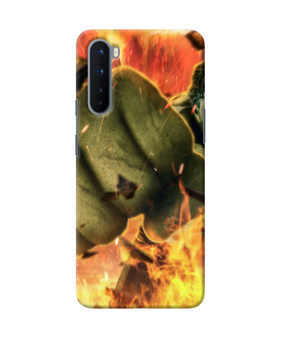 Hulk Smash Oneplus Nord Back Cover