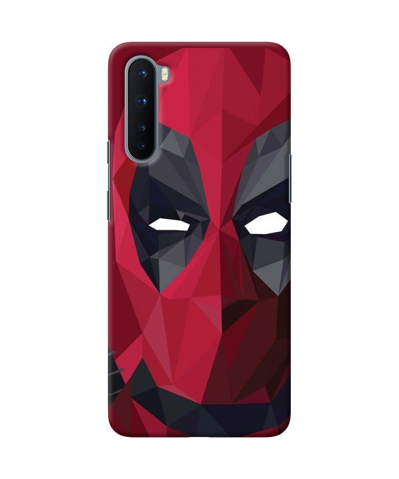 Abstract Deadpool Mask Oneplus Nord Back Cover