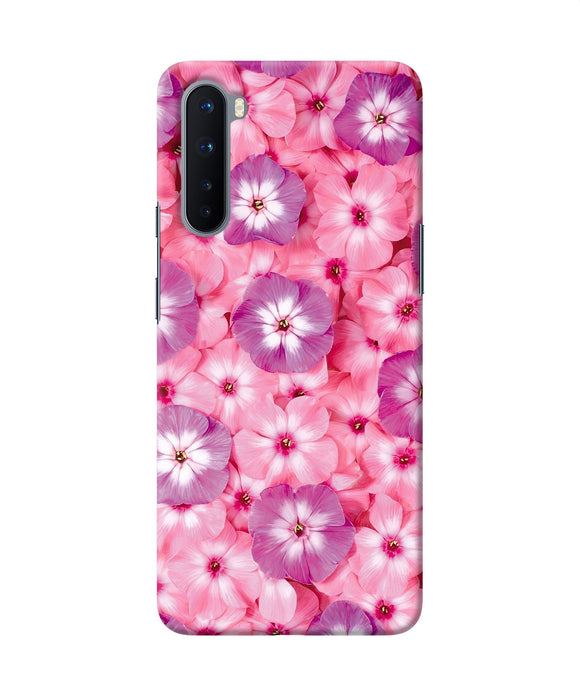 Natural Pink Flower Oneplus Nord Back Cover