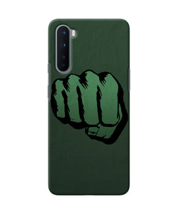 Hulk Smash Logo Oneplus Nord Back Cover