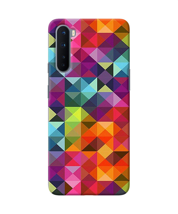 Abstract Triangle Pattern Oneplus Nord Back Cover