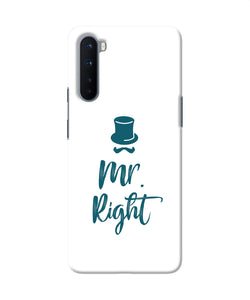 My Right Oneplus Nord Back Cover