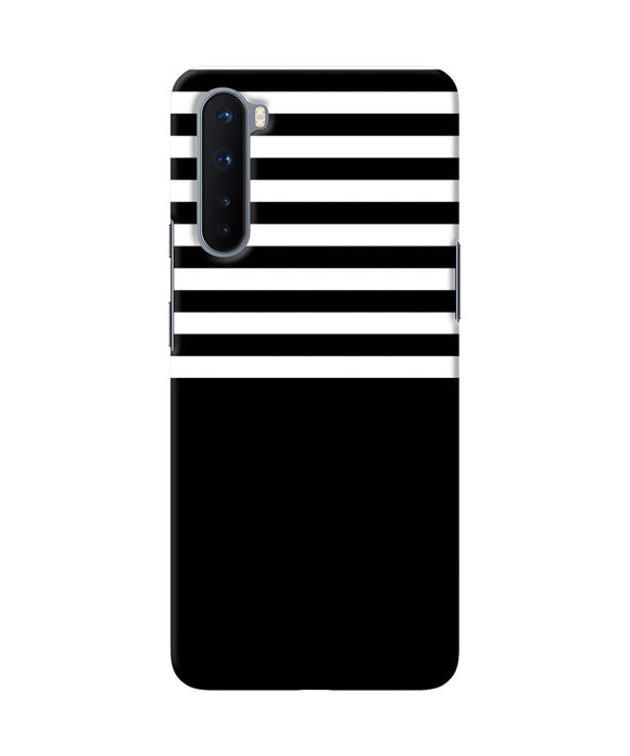 Black And White Print Oneplus Nord Back Cover