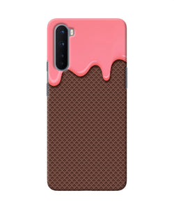 Waffle Cream Biscuit Oneplus Nord Back Cover