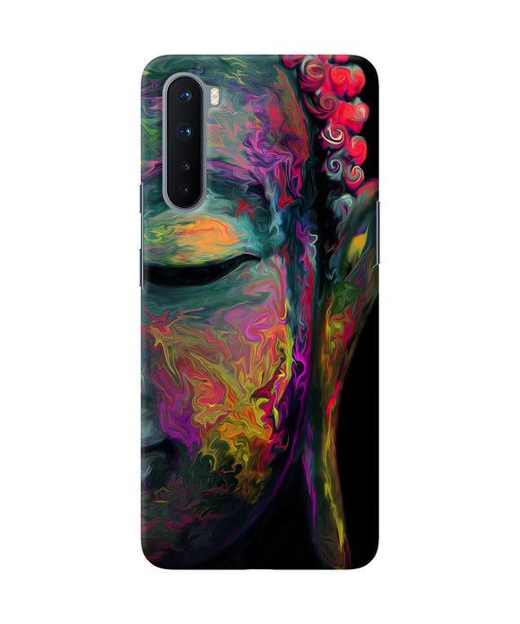 Buddha Face Painting Oneplus Nord Back Cover