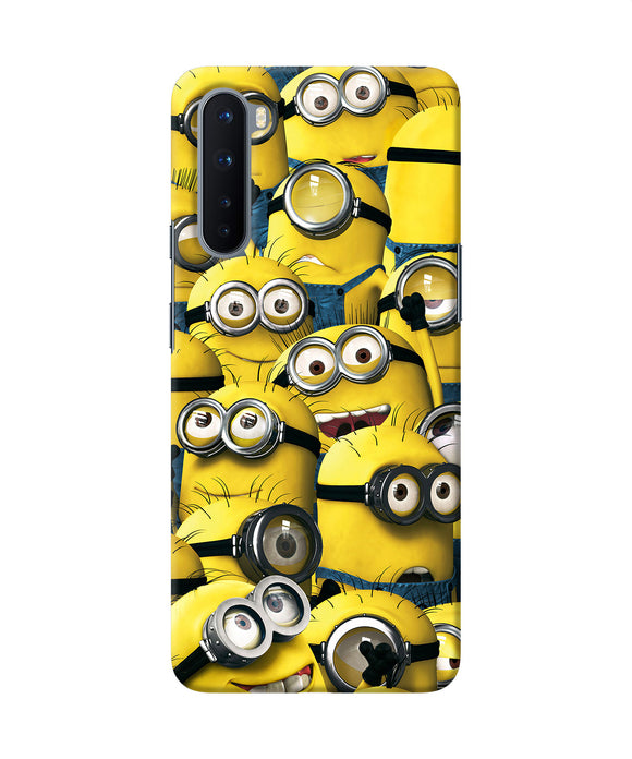 Minions Crowd Oneplus Nord Back Cover