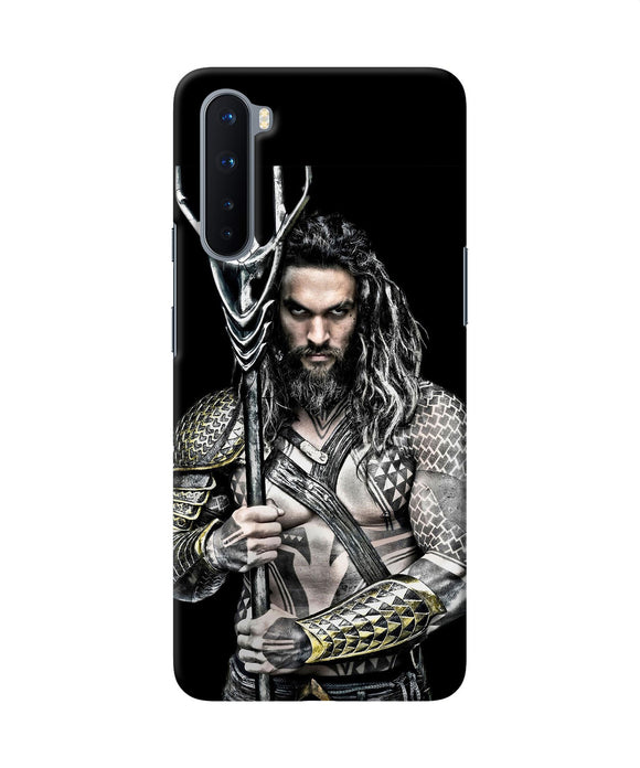 Aquaman Trident Black Oneplus Nord Back Cover